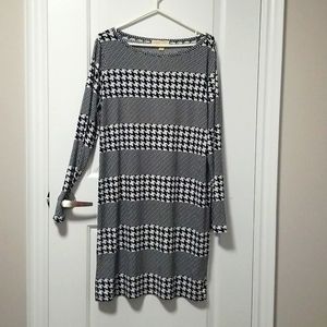 Michael Kors Dress Size XL Black and White